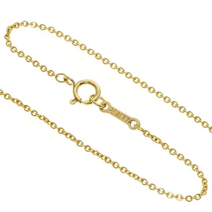 Tiffany & Co. Leaf Elsa Peretti Necklace 18K Yellow Gold