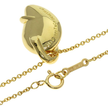 Tiffany & Co. Leaf Elsa Peretti Necklace 18K Yellow Gold