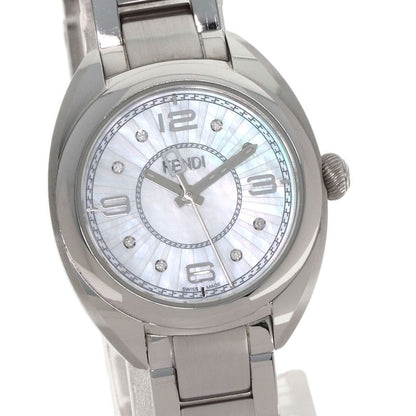 Fendi Moment Diamond Watch SS
