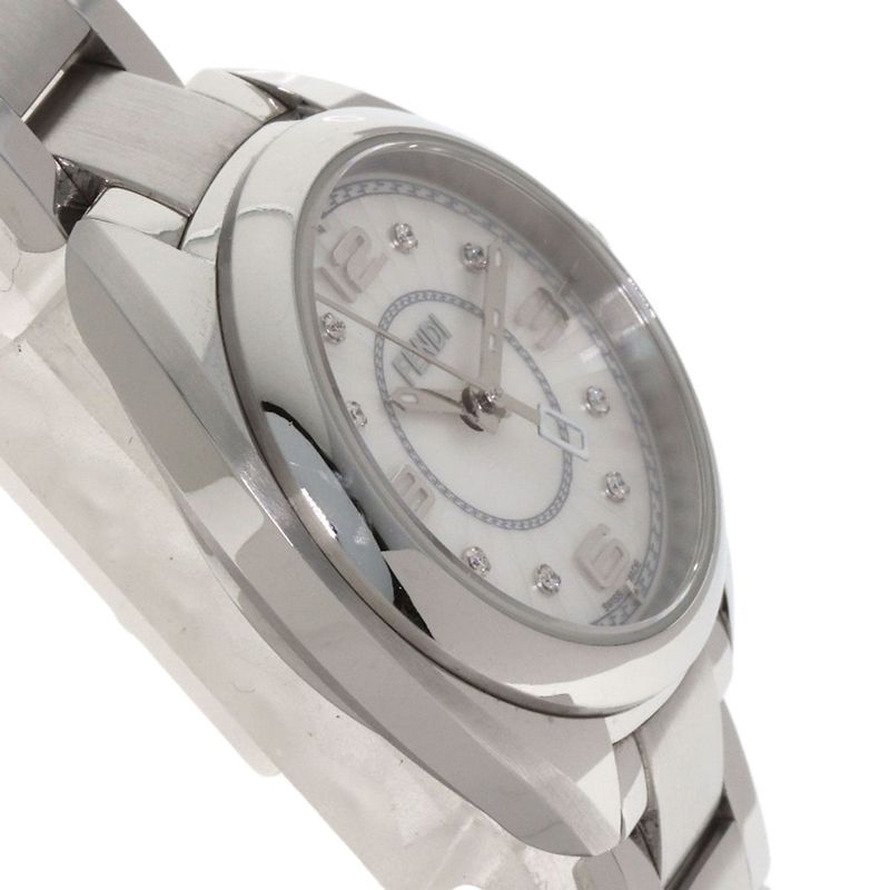 Fendi Moment Diamond Watch SS