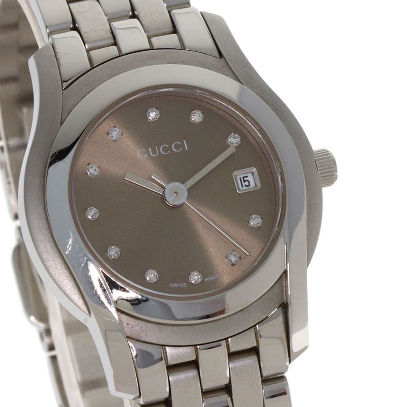 Gucci Diamond Watch SS