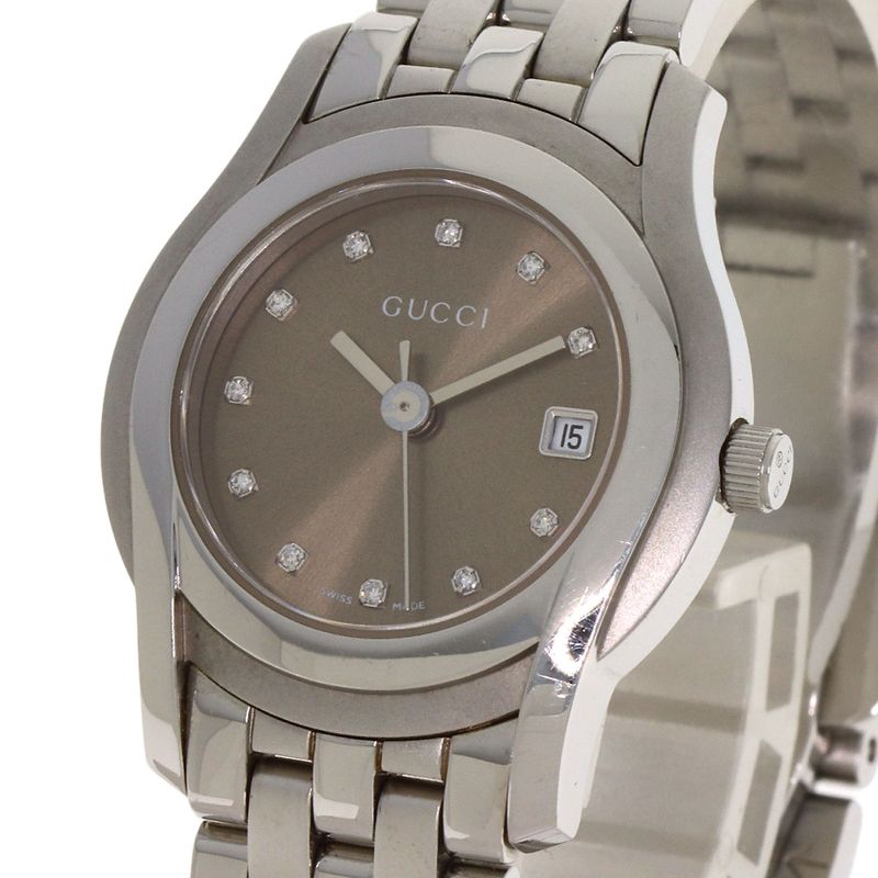 Gucci Diamond Watch SS