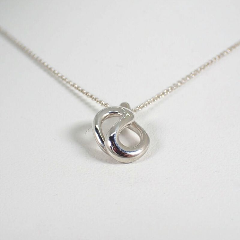 Tiffany & Co. 925 Elsa Peretti Wave Necklace