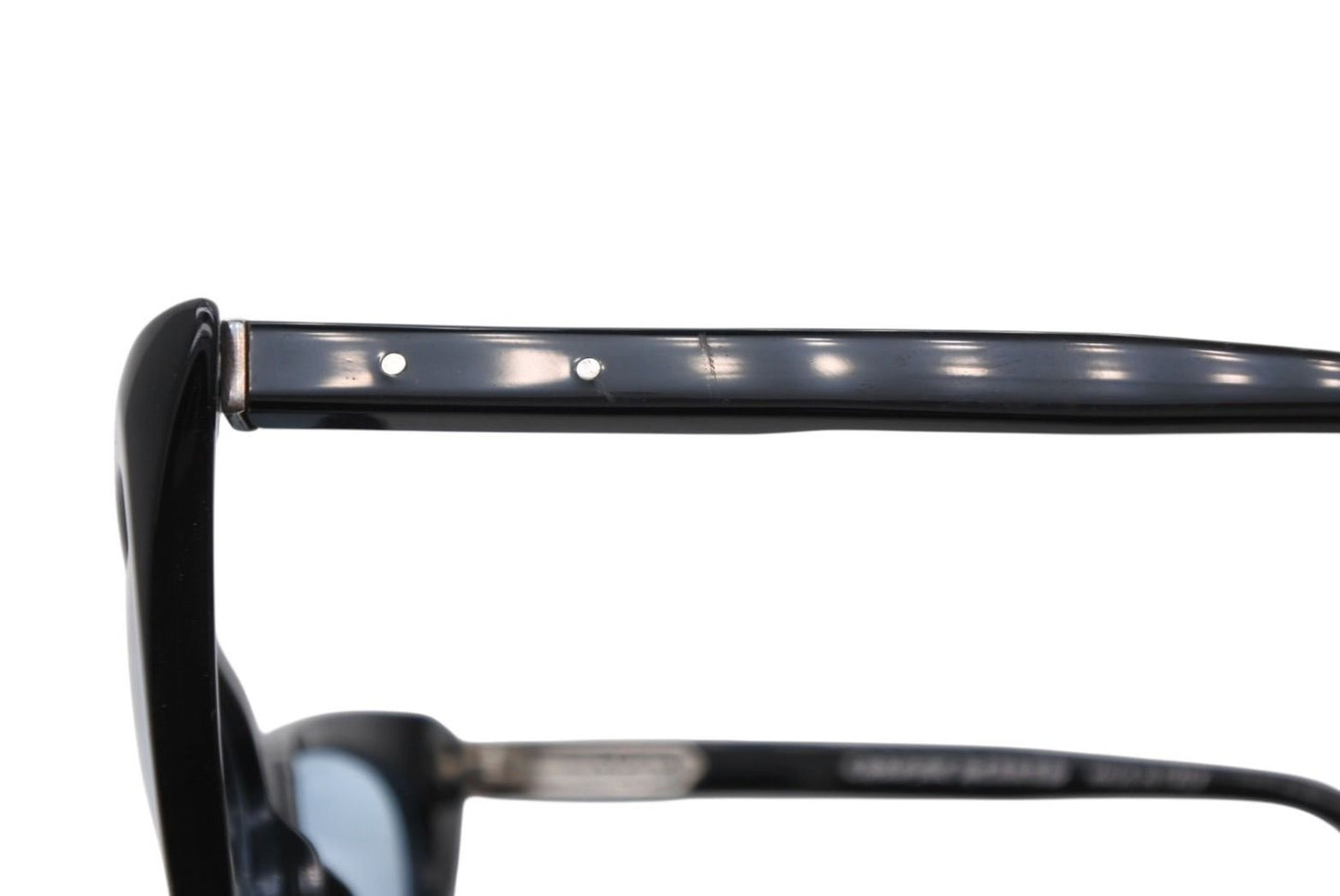 Chrome Hearts PM Sunglasses Eyewear 52 Acetate 925 Sterling Silver Black Blue — view 5