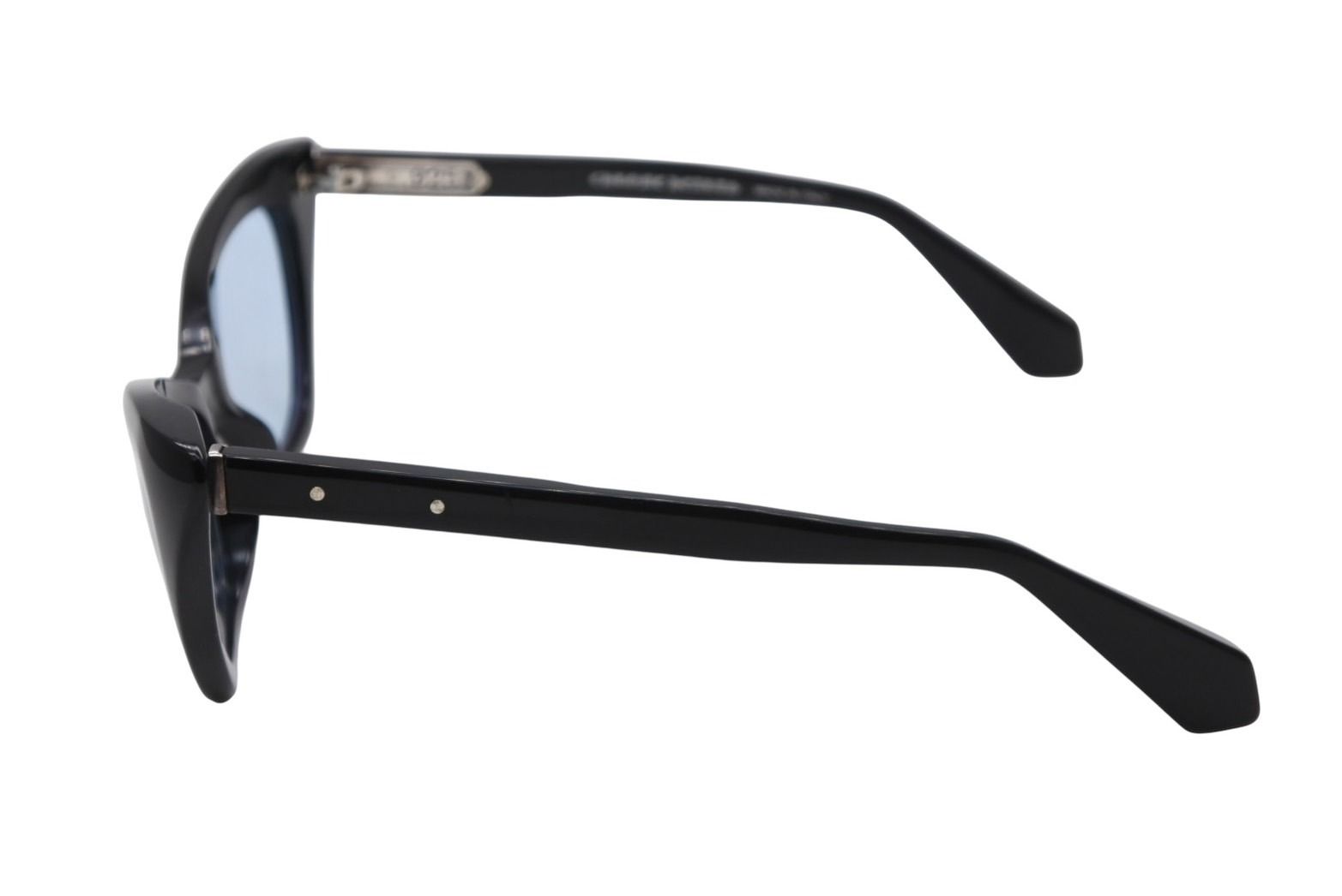 Chrome Hearts PM Sunglasses Eyewear 52 Acetate 925 Sterling Silver Black Blue — view 4
