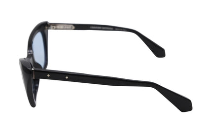 Chrome Hearts PM Sunglasses Eyewear 52 Acetate 925 Sterling Silver Black Blue — view 4