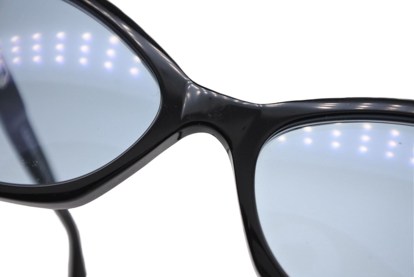 Chrome Hearts PM Sunglasses Eyewear 52 Acetate 925 Sterling Silver Black Blue — view 6