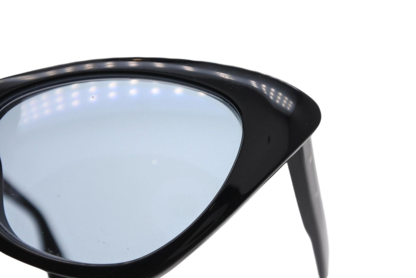 Chrome Hearts PM Sunglasses Eyewear 52 Acetate 925 Sterling Silver Black Blue — view 7