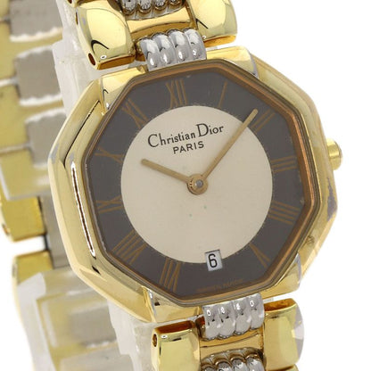 Dior Christian Octagon Watch SS Ssxgp