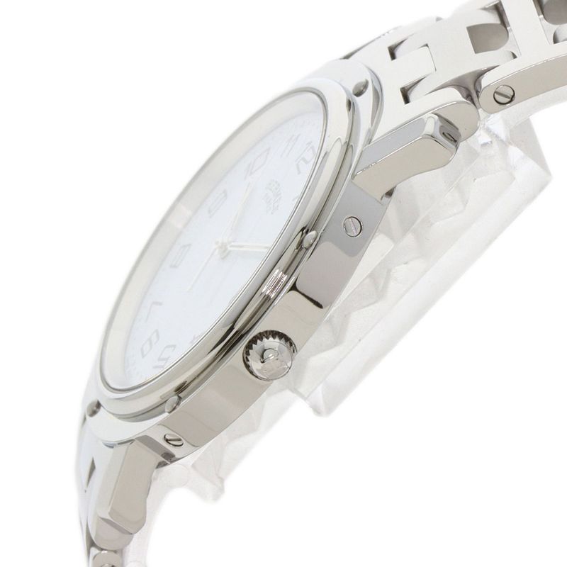 Hermes Clipper Watch SS