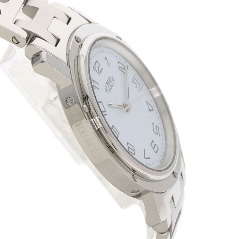 Hermes Clipper Watch SS
