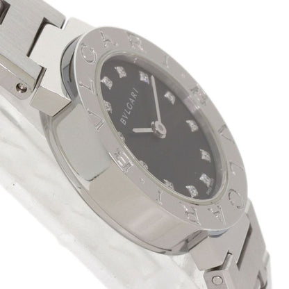 Bvlgari 12 Diamond Watch SS