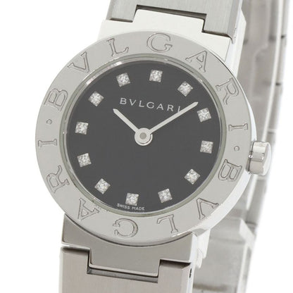 Bvlgari 12 Diamond Watch SS