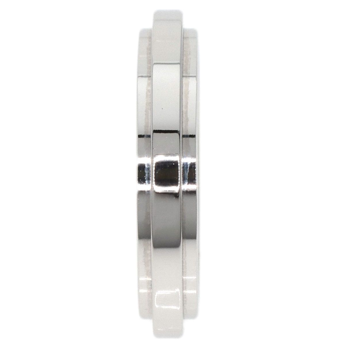 Gucci Straight Rough Ring 18K White Gold