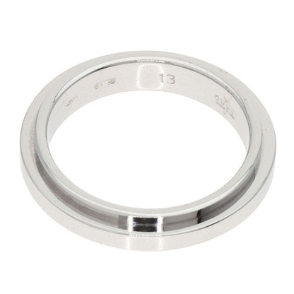 Gucci Straight Rough Ring 18K White Gold