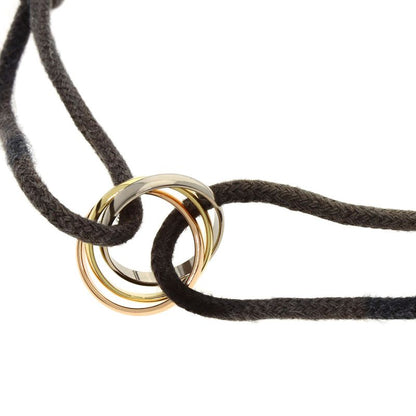 Cartier Trinity Cotton Bracelet 18K Yellow Gold 18K White Pink