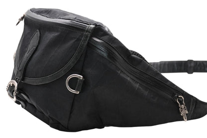 Chrome Hearts Snat Pack 1 Nylon 1 Large Belt Bag Black 925 Sterling Silver — view 5