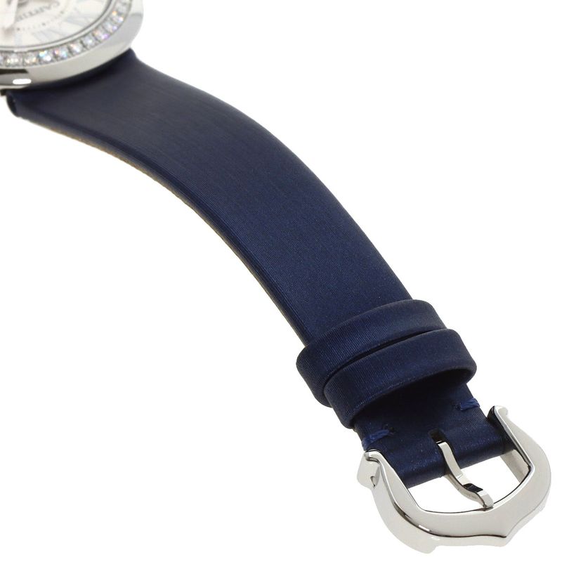 Cartier Ballon Blanc Watch SS Leather