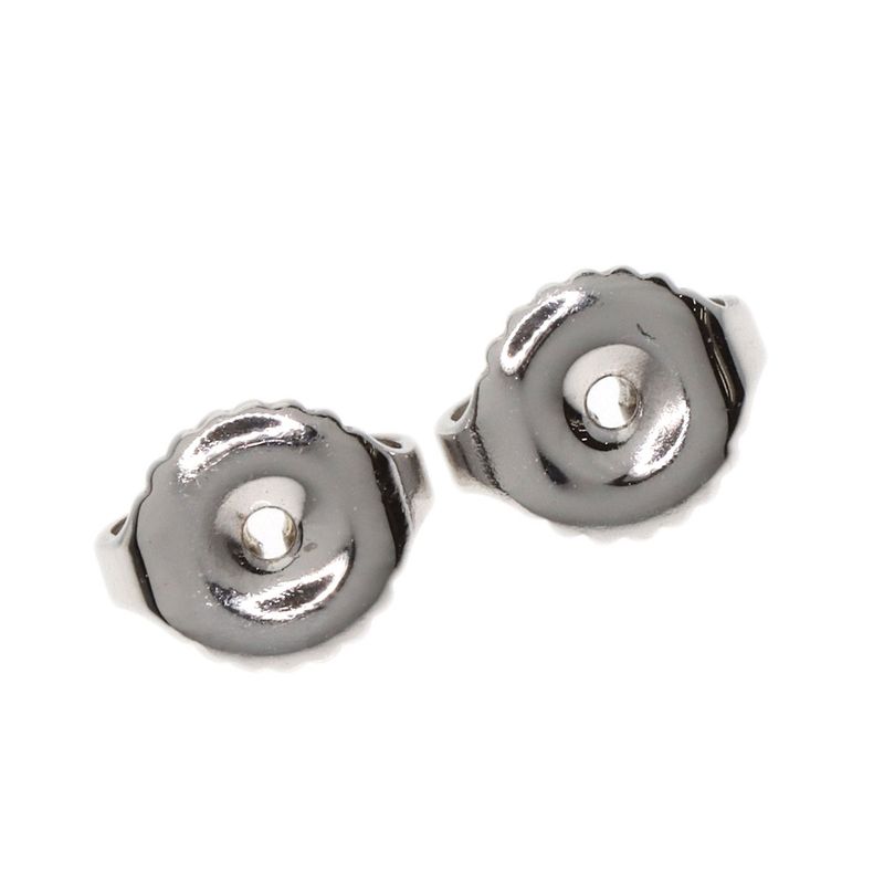 Harry Winston Oval Diamond Earrings 18K White Gold