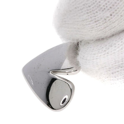 Bvlgari Quarre Heart Charm Pendant Top 18K White Gold