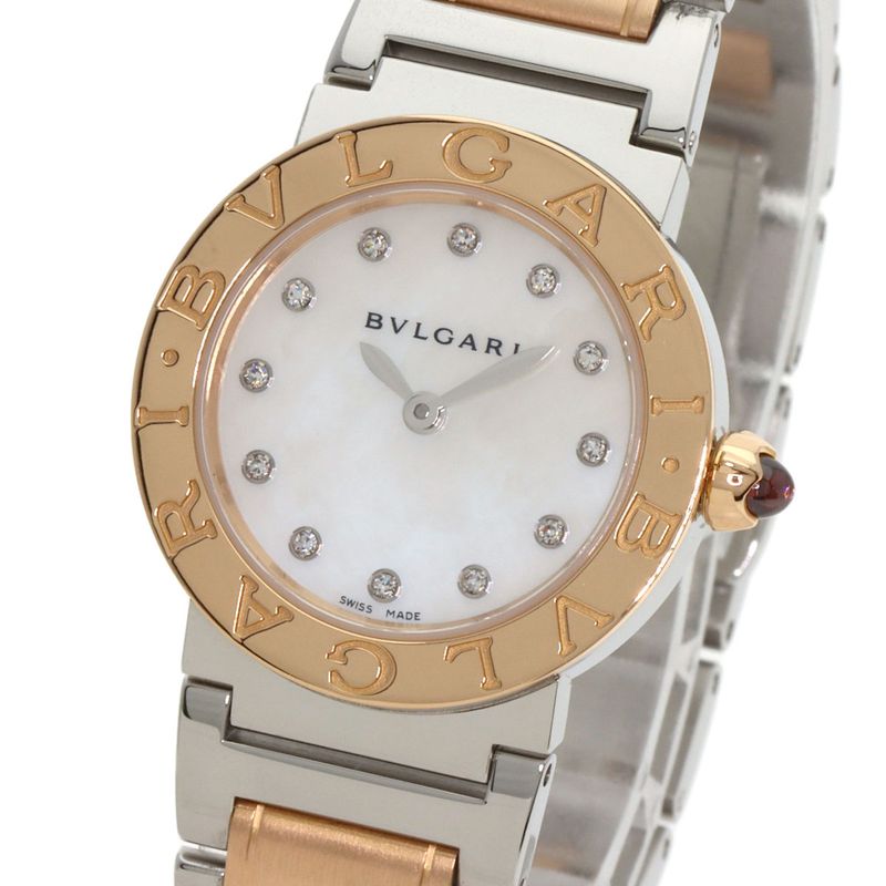 Bvlgari Watch SS Pink Gold 18K