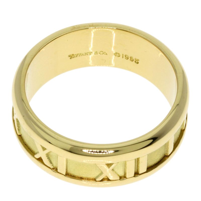 Tiffany & Co. Atlas Ring 18K Yellow Gold