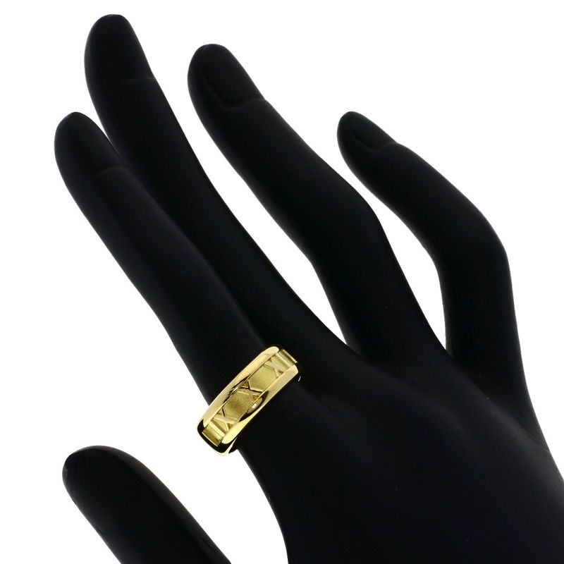 Tiffany & Co. Atlas Ring 18K Yellow Gold