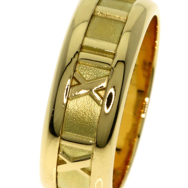 Tiffany & Co. Atlas Ring 18K Yellow Gold