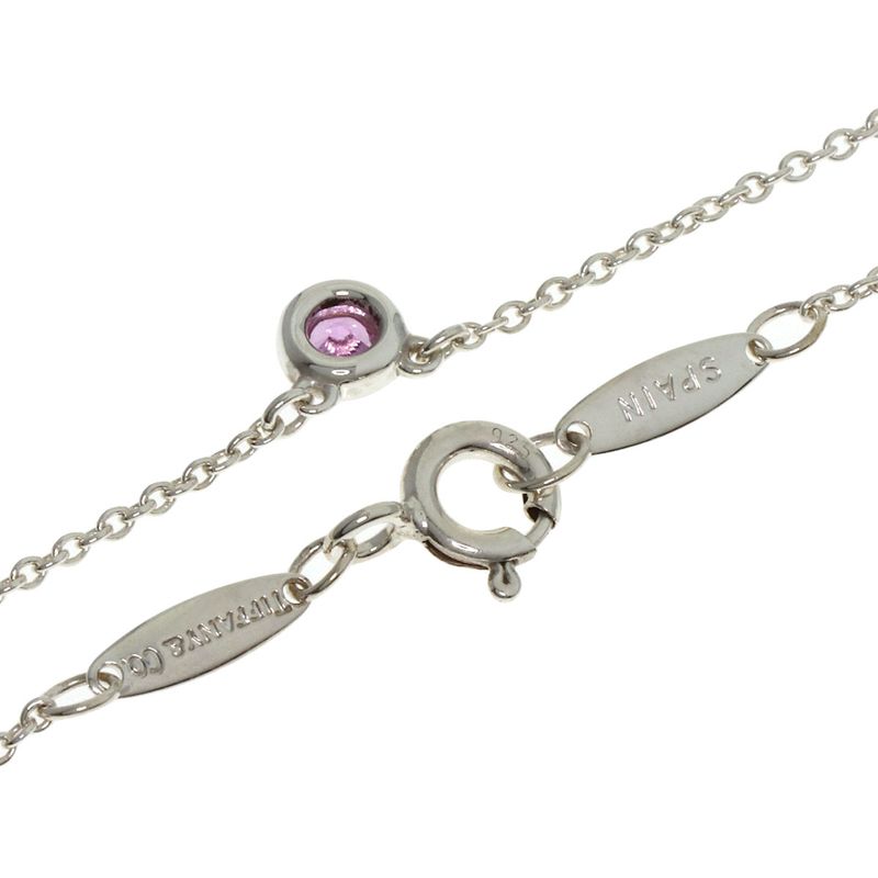 Tiffany & Co. by the Yard Pink Saffiano Necklace