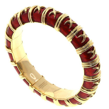 Tiffany & Co. Enamel Collection Bangle Jean Schlumberger Bracelet