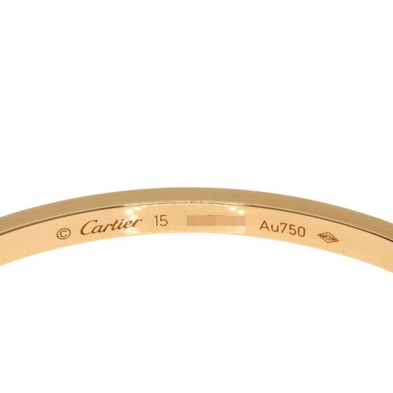Cartier Love Bracelet SM Diamond 15 Driver None Bracelet 18K Pink Gold