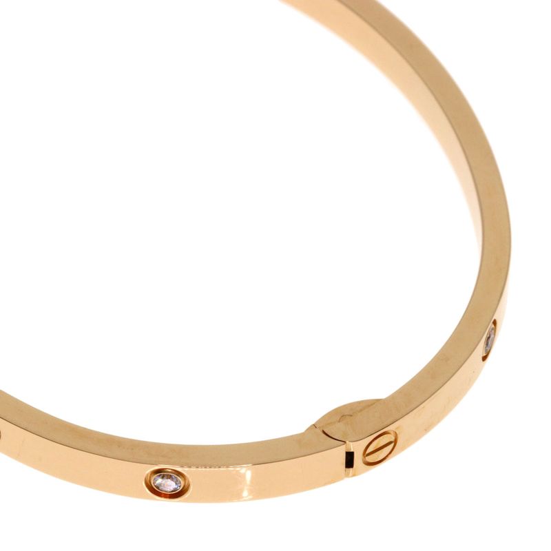 Cartier Love Bracelet SM Diamond 15 Driver None Bracelet 18K Pink Gold