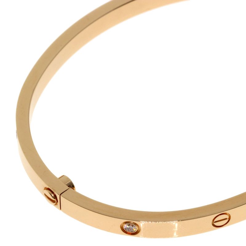 Cartier Love Bracelet SM Diamond 15 Driver None Bracelet 18K Pink Gold