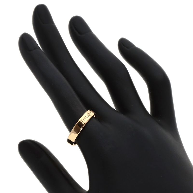 Tiffany & Co. Flat Band Ring 18K Pink Gold
