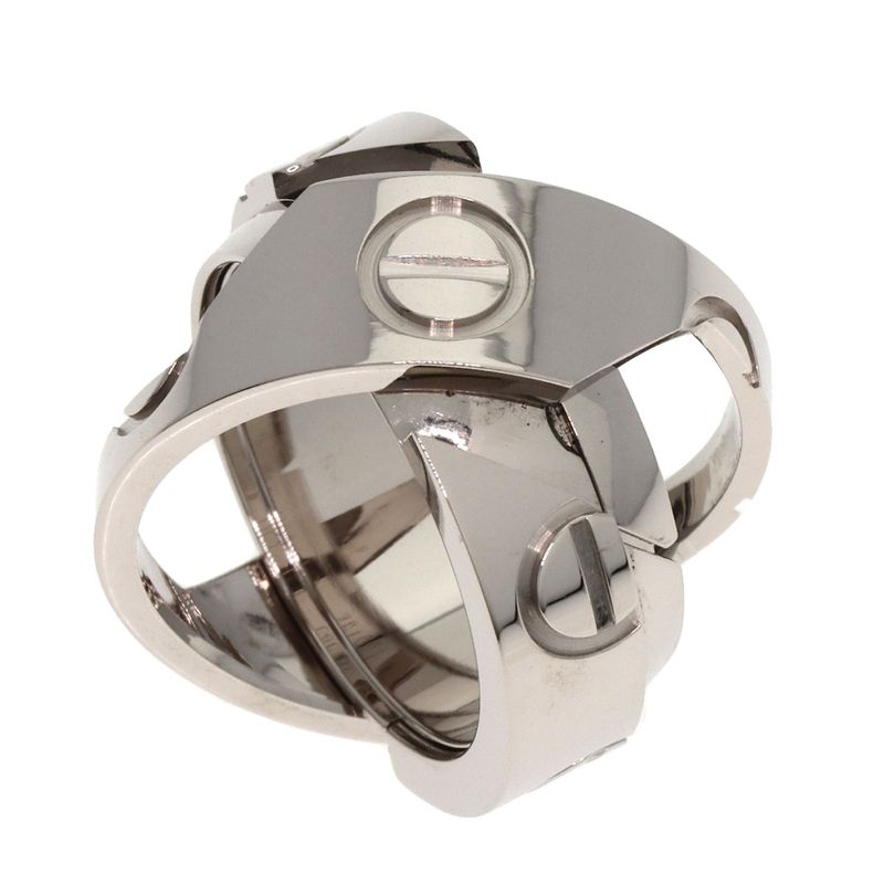 Cartier Astro Love Ring with Cord Ring 18K White Gold