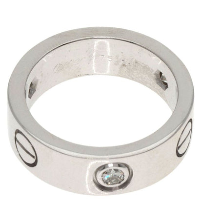 Cartier Love Ring Diamond 47 Ring 18K White Gold