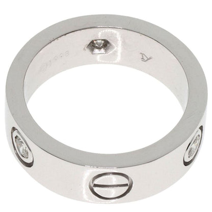 Cartier Love Ring Diamond 47 Ring 18K White Gold