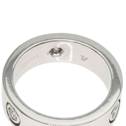 Cartier Love Ring Diamond 47 Ring 18K White Gold