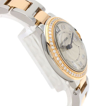 Cartier Ballon Blue Watch SS Pink Gold