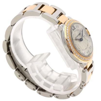 Cartier Ballon Blue Watch SS Pink Gold