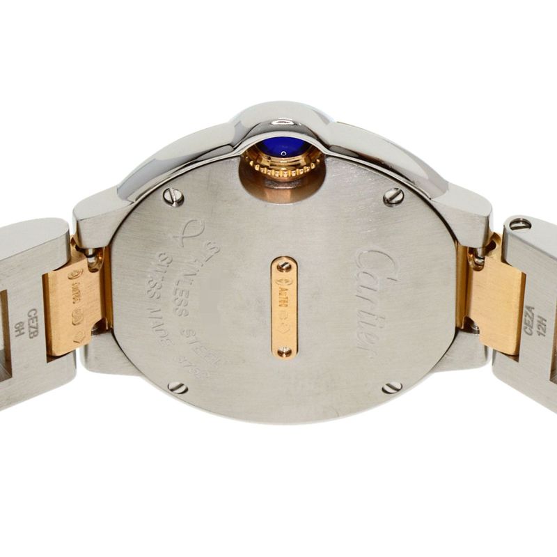 Cartier Ballon Blue Watch SS Pink Gold