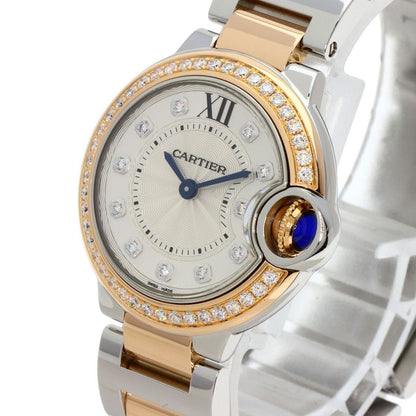 Cartier Ballon Blue Watch SS Pink Gold