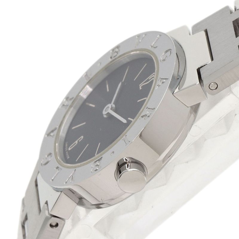 Bvlgari Watch SS Black