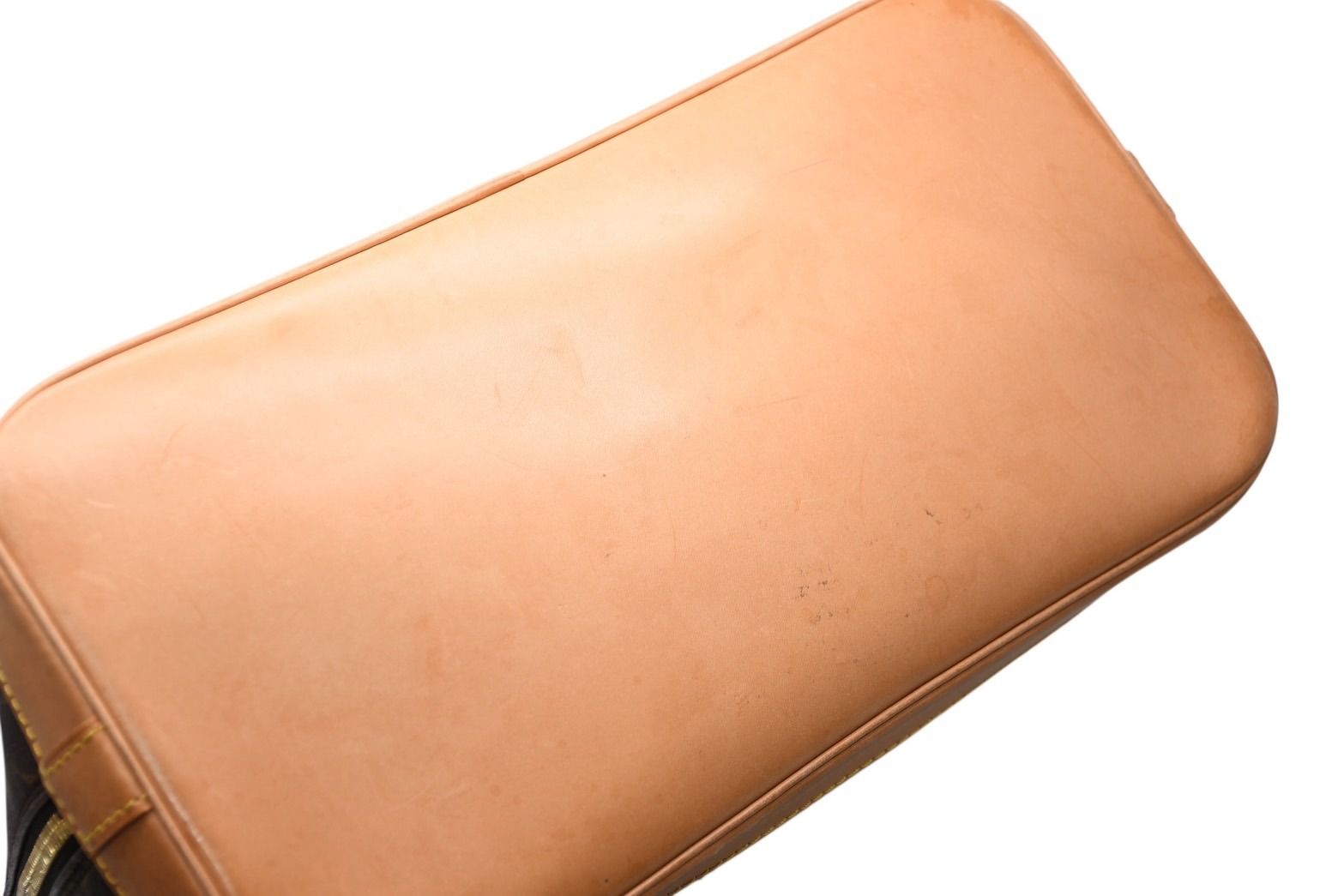 Louis Vuitton Alma PM Handbag Monogram Brown Gold — view 8