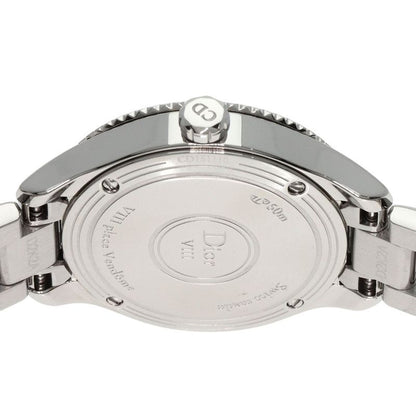 Dior Montaigne Diamond Bezel Watch SS