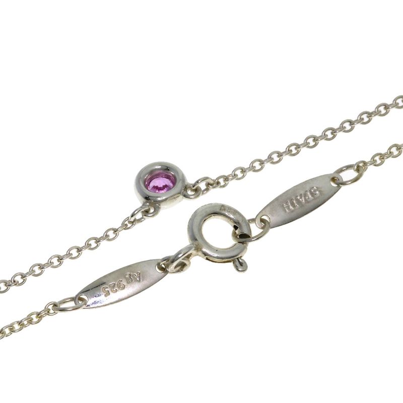 Tiffany & Co. by the Yard Pink Saffiano Necklace