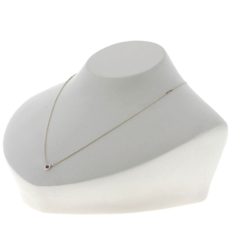 Tiffany & Co. by the Yard Pink Saffiano Necklace