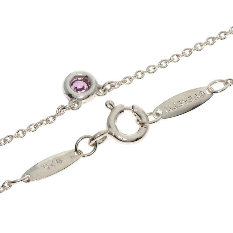 Tiffany & Co. by the Yard Pink Saffiano Necklace