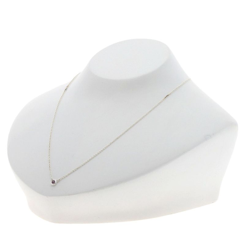 Tiffany & Co. by the Yard Pink Saffiano Necklace