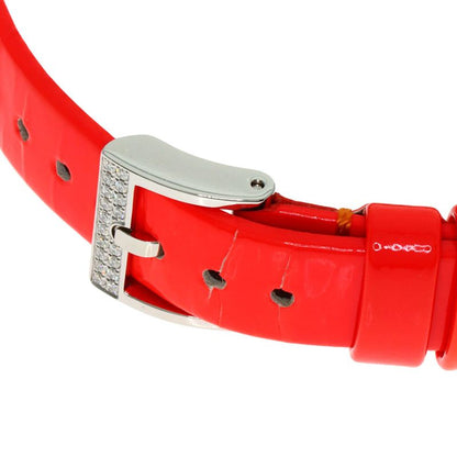 Dior Christian la Mini DI Diamond Watch SS Leather